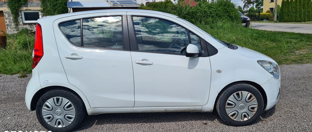 Opel Agila cena 6800 przebieg: 128000, rok produkcji 2014 z Jarocin małe 352